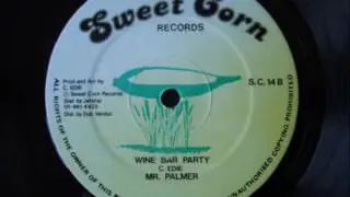 Mr Palmer - Wine Bar Party + Dub - 12