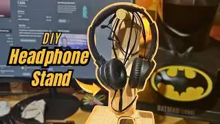 One Day Builds DIY: How to Make Headphone Stand at Home!