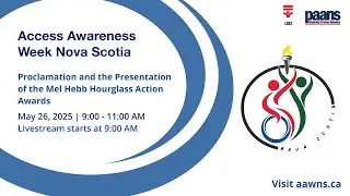 Proclamation Ceremony and Mel Hebb Hourglass Action Award | AAWNS 2025