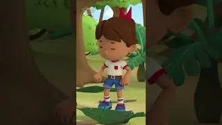 WATCH OUT FOR THAT BRANCH! 🪹 | Leo the Wildlife Ranger | #shorts #education #kids