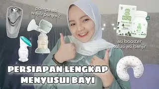 PERLENGKAPAN MENYUSUI BAYI | Ibu menyusui WAJIB PUNYA?!