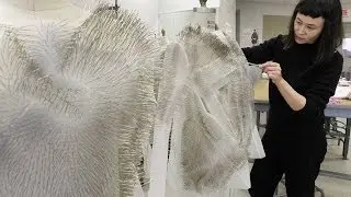 Designer Ying Gao's interactive garments