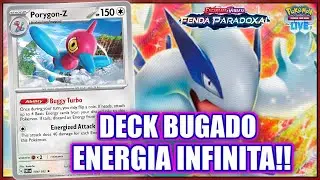 LUGIA VASTRO: 🚀POTENCIALIZADO COM PORYGON-Z! 🌟ENERGIA SEM LIMITES NO POKÉMON TCG LIVE!🔥 #53
