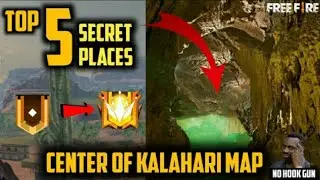 TOP 5 HIDDEN PLACES IN KALAHARI MAP (REFINERY)