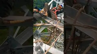 Becoming a lineman worker #electrical #amazing #short