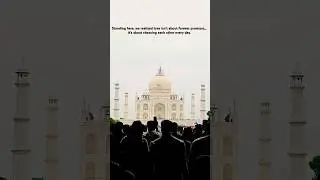 The Taj Mahal isn&rsquo;t just marble, it&rsquo;s love carved into eternity. #tajmahal #7wonders #shorts #india
