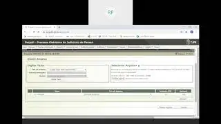 Movimentando audiência no Projudi