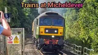 Trains at Micheldever 1/9/25