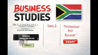 Business studies Grade 11 ESSAY TERM 1 REVISION MARCH (March 2026 Preparations)