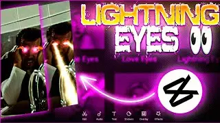 Lightning eyes effect on Capcut|| MR SD EDITZ.