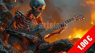 Skeleton Rocker &ndash; Lava Field Performance | HD Stock Footage