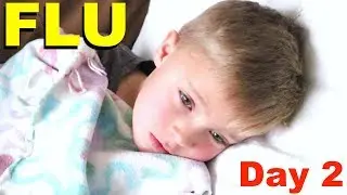Little Boys Sick with the FLU Day 2!