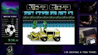 TMNT 2 (J) - Co-Op Speedrun in 33:37 by Skunky48 & Omegacoma