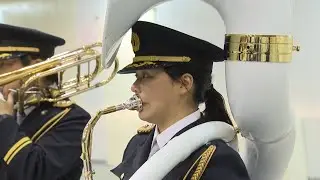 ”県民との音の架け橋”に　福岡県警・音楽隊　チューバ担当の巡査長（27）に密着