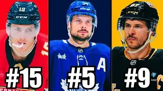 TOP 25 PLAYERS IN THE NHL...| Core Four Podcast Season 2 Episode 3