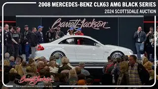 SOLD! 2008 Mercedes-Benz CLK 63 AMG Black Series - BARRETT-JACKSON 2024 SCOTTSDALE AUCTION