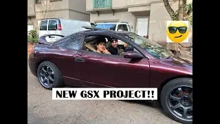 SandyTheGSX | 1999 Mitsubishi Eclipse GSX | First drive & Power Steering Install