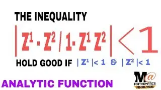 Analytic function solved problems | complex variables