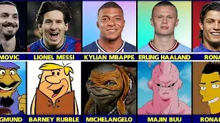 Famous Football Players who look like cartoon