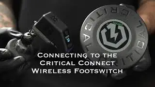 Pairing MicroAngelo Battery Pack with Critical Connect Foot Switch