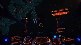 Elite Dangerous PvE: Killing a Conda with an SLF (Ship launched fighter)