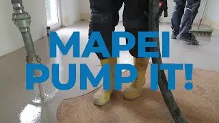 MAPEI Pumpen f&uuml;r Profis - Spachtelmassen schnell, effizient und wirtschaftlich verarbeiten