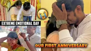 💥HE CRIED IN OUR FIRST ANNIVERSARY😭😭 #editorsiva #prashanyasiva