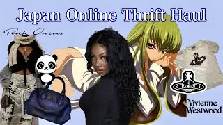 Japan Online Thrift Haul 2 ( Buyee ) Vivienne Westwood , Rick Owens , Diesel Vintage Designer ★