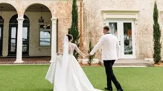 A+ B Florida Lakeside Mansion Wedding