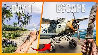 From DAY 1 to ESCAPING the Most AMAZING Island Survival Game...