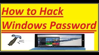 HACK | RESET any Windows 10 password, No software used. Do it like a pro!