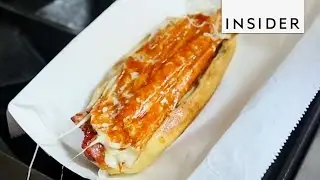 Gourmet Cheesy Hot Dogs