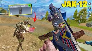 MUST TRY THIS NEW JAK-12 DRAGONS BREATH ROUNDS ATTACHMENT IN CODM BR | JAK-12 GUNSMITH COD MOBILE