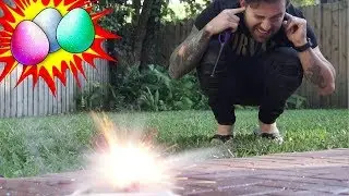 DIY Glitter Easter Egg Experiment!
