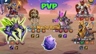 Monster Legends Wasper level 115 review combat PVP