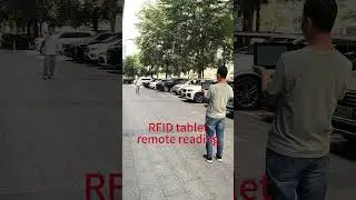 RFID tablet long-distance reading video #rfid#RFID tablet#Rugged tablet