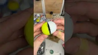 The FIRST EVER Titleist Prov1 Divide Ball #golf #golfball #golfshorts