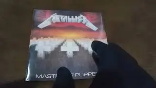 Metallica Master of Puppets/prensagem americana de 1986,cd Gold 24k