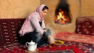 Slow Autumn Day | Cooking Pancakes & Enjoying Fireside Tea
