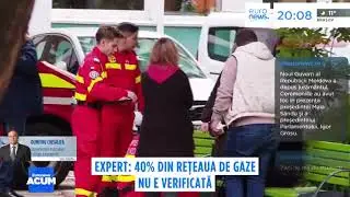 Euronews Romania -2.11.2025- 40% din rețelele de gaze din orașe nu au fost verificate sau revizuite