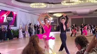 Christopher and Montsy Danceport American rhythm competition