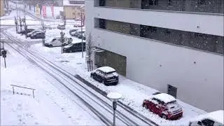 Schnee in Titisee Neustadt im Schwarzwald Januar 2021