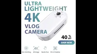 【AKASO】AKASO Keychain：Ultra Lightweight 4K Vlog Camera