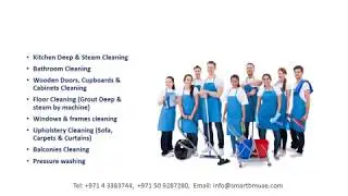 Deep Steam Cleaning Dubai, Move in Deep Cleaning Dubai, Villa Deep Cleaning Dubai