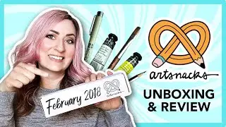UNBOXING MY VERY FIRST ARTSNACKS BOX