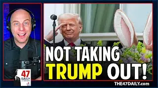 TRUMP Threatens The Easter Bunny at White House Egg Roll!
