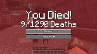 Speedrunning Every Possible Death in Minecraft!