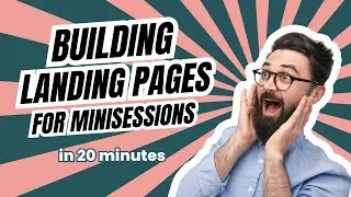 PhotoBiz - Build landing pages for mini session with AI & booking calendar in 20 minutes