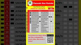PALPITE DA LOTECA 1221
