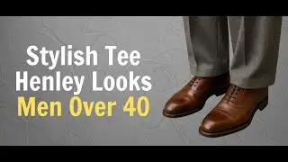 Unlock Cool Style: 8 Tees & Henleys for Older Men